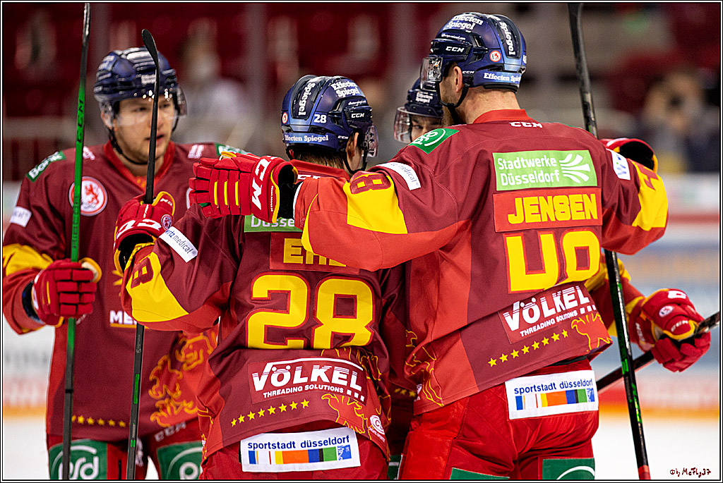 PENNY DEL;  Duesseldorfer EG - Koelner Haie; Duesseldorf, 21.02.2021